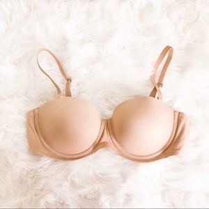 Victoria’s Secret lined strapless bra NWT